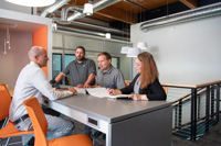 19170 Bouten HQ staff- Ericka, Josh, Levi and Kreg