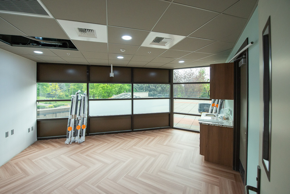Exhaust Room from east