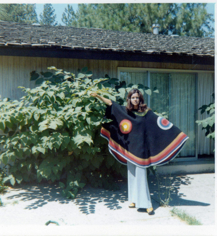 1968 Pierrette her mother's knitted creation