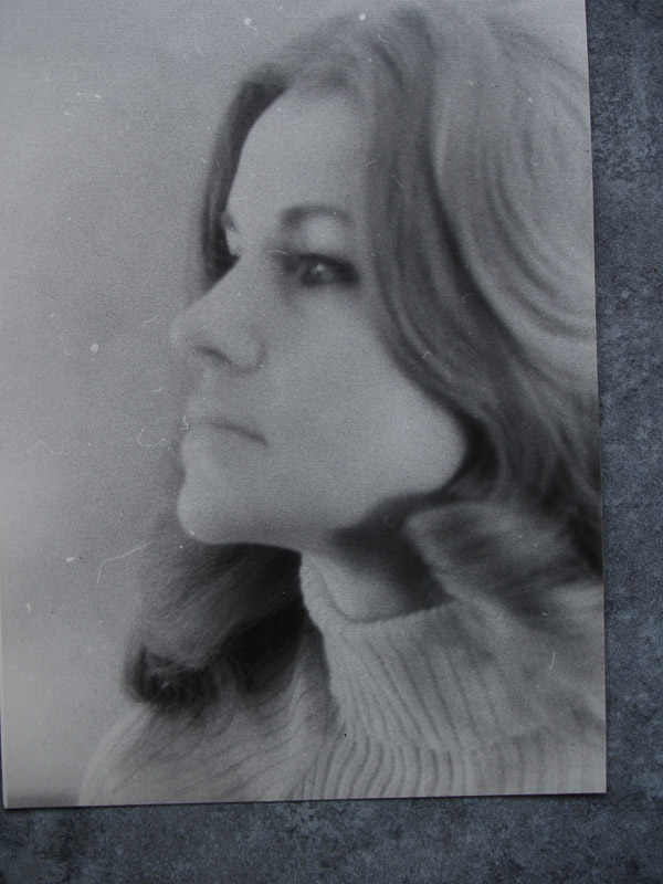 1972 Pierrette portait by her son, Bruce