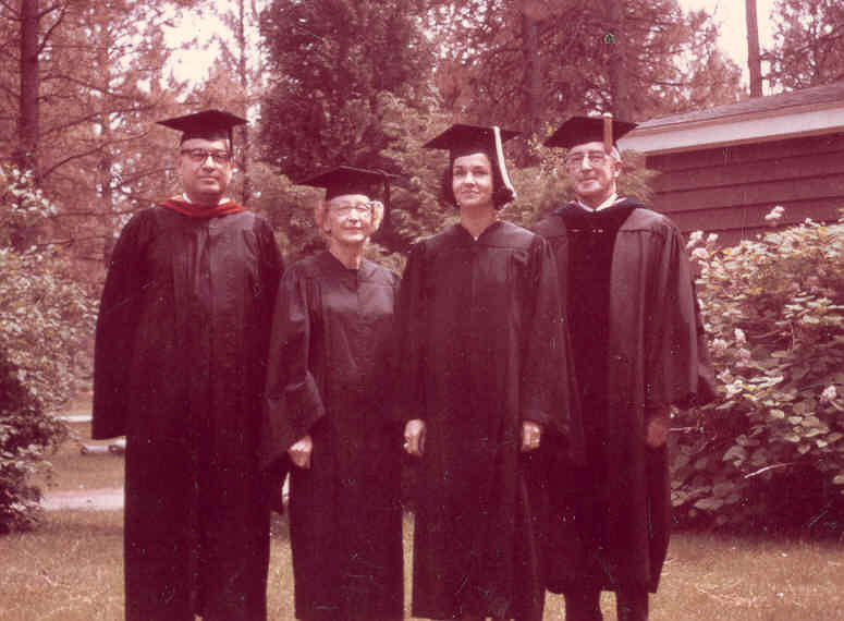 1985 with others cap & gown Pierrette - Copy