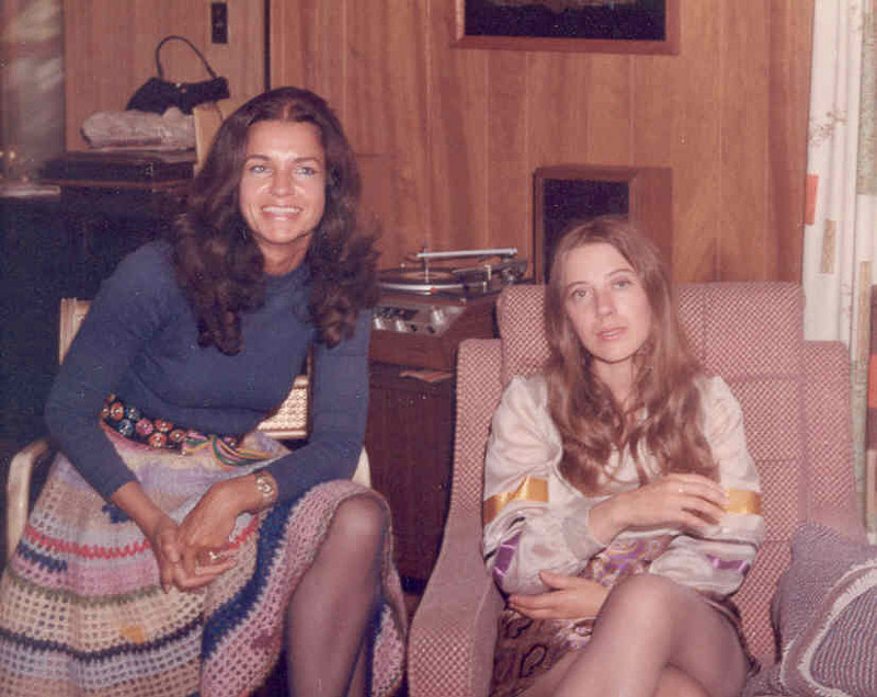 1988 Pierrette et sa amie Judy Gilpin