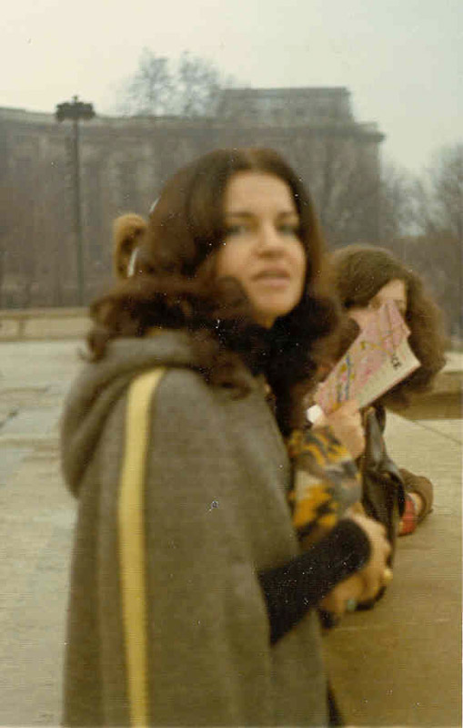1988 en hiver Pierrette aux france