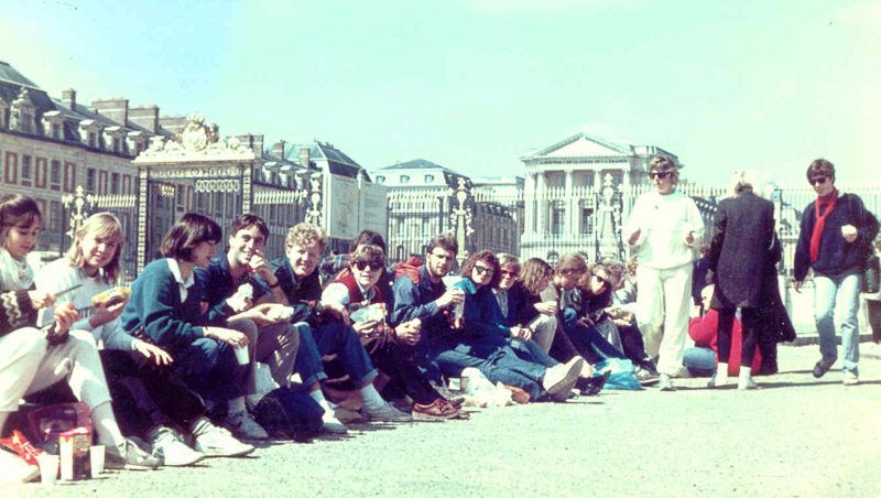 1990 Whitworth French Study Tour students3316