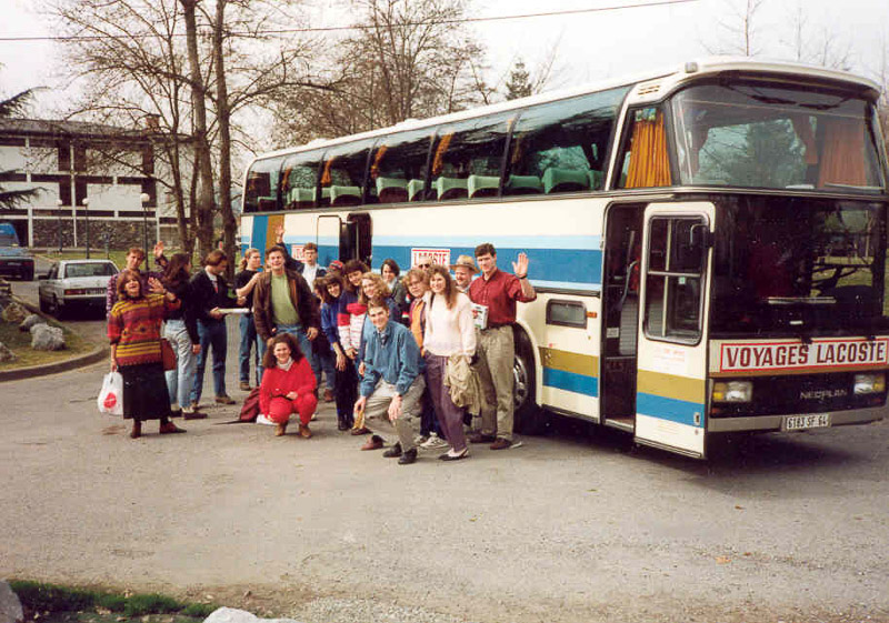 1992 autobus tour Pierrette et les etudients 3303