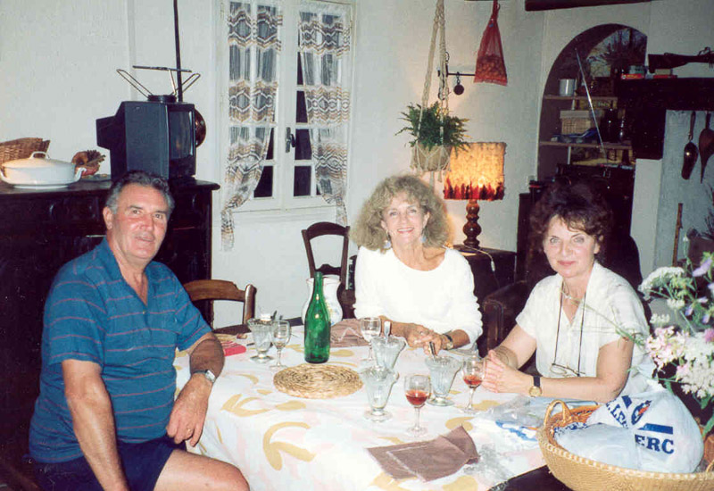 1995 - Autoire - Bernard, Pierrette, et Josette